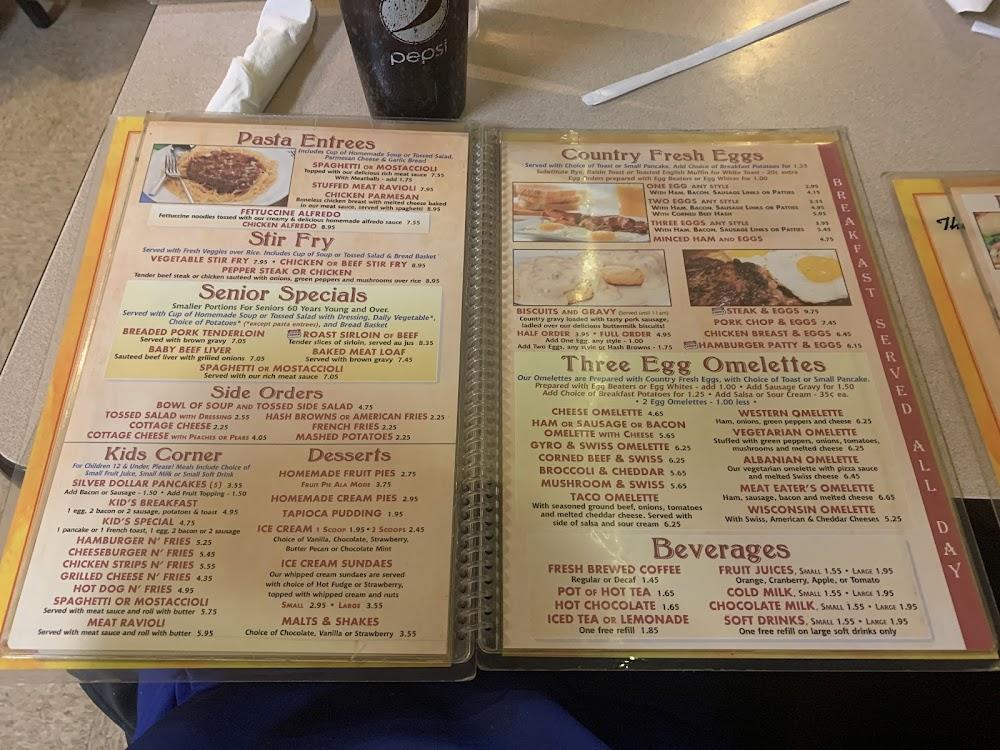 Sun Down Cafe Menu image 1